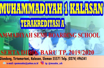 Penerimaan Peserta Didik Baru Tahun Ajaran 2019/2020