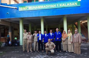 SMP Muhammadiyah 1 Kalasan Sambut Mahasiswa Kabupaten Barru