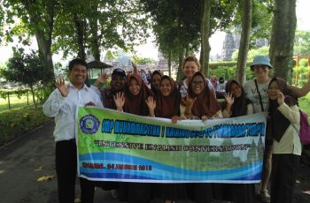 Intensive English Conversation in Prambanan Temple