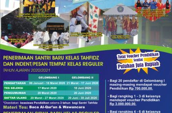 Penerimaan Peserta Didik Baru Musaka 2020/2021